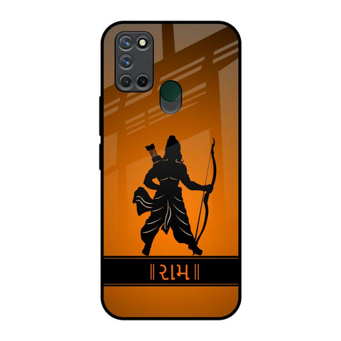 Halo Rama Realme 7i Glass Back Cover Online