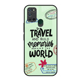 Travel Stamps Realme 7i Glass Back Cover Online