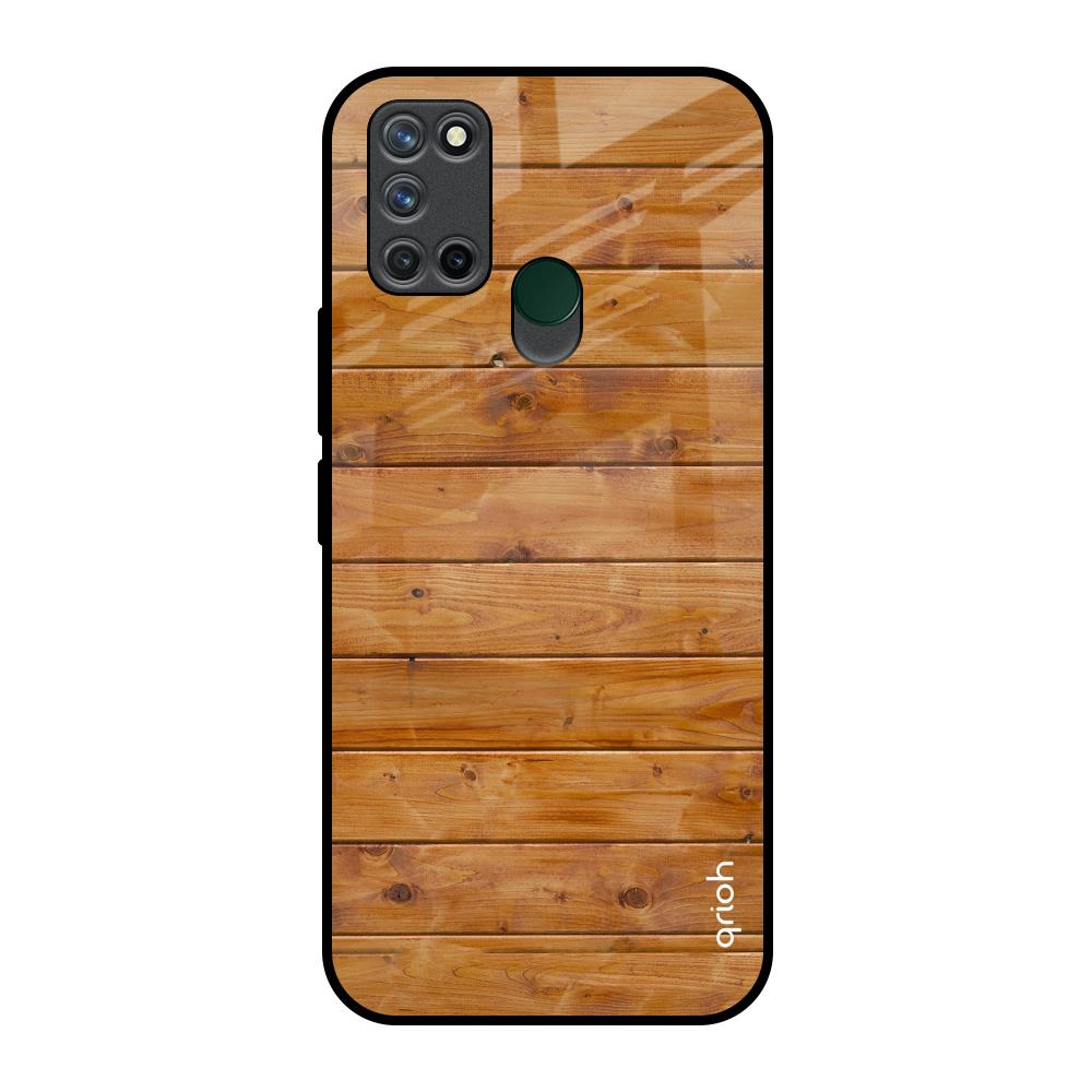 Timberwood Realme 7i Glass Back Cover Online