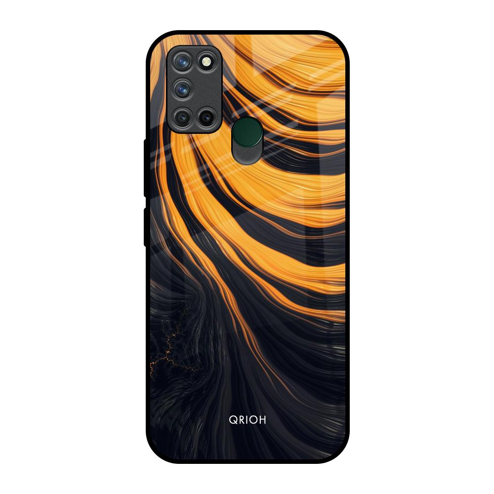 Sunshine Beam Realme 7i Glass Back Cover Online