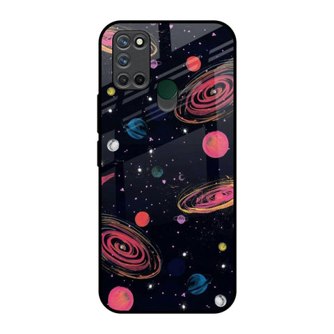 Galaxy In Dream Realme 7i Glass Back Cover Online