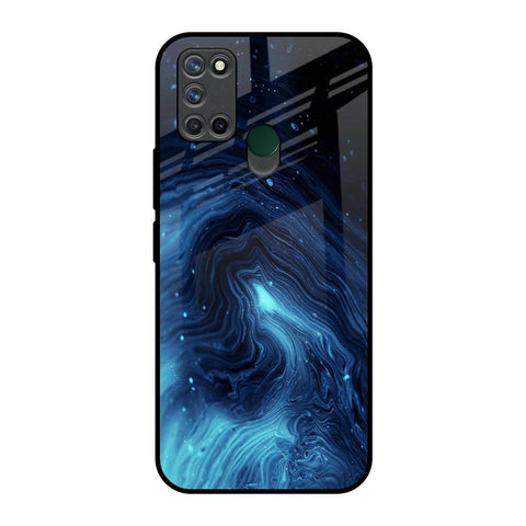 Dazzling Ocean Gradient Realme 7i Glass Back Cover Online