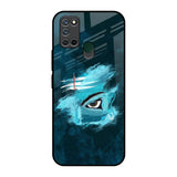 Power Of Trinetra Realme 7i Glass Back Cover Online