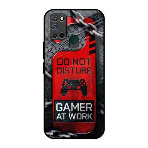Do No Disturb Realme 7i Glass Back Cover Online