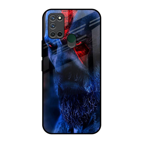 God Of War Realme 7i Glass Back Cover Online