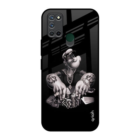 Gambling Problem Realme 7i Glass Back Cover Online