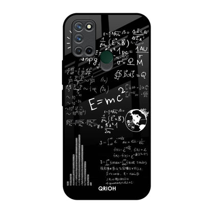 Funny Math Realme 7i Glass Back Cover Online