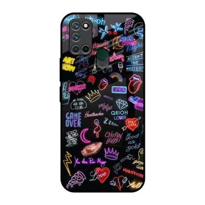 Accept The Mystery Realme 7i Glass Back Cover Online