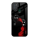 Shadow Character Realme 7i Glass Back Cover Online