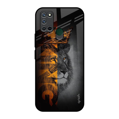 King Of Forest Realme 7i Glass Back Cover Online