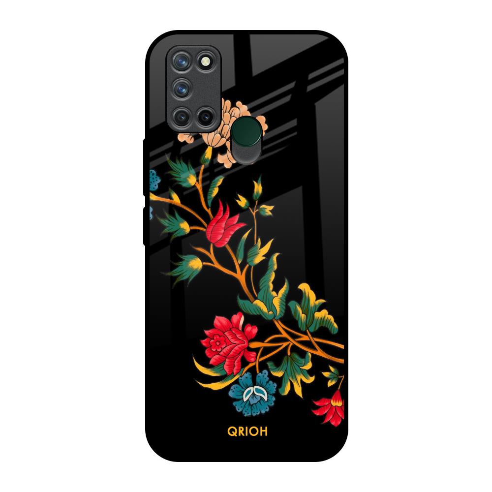 Dazzling Art Realme 7i Glass Back Cover Online