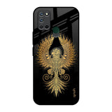 Mythical Phoenix Art Realme 7i Glass Back Cover Online