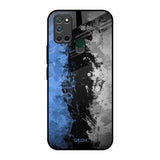 Dark Grunge Realme 7i Glass Back Cover Online