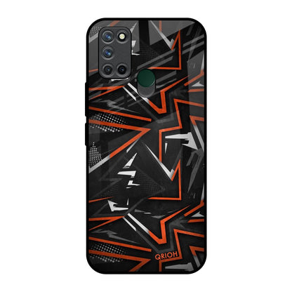 Vector Art Realme 7i Glass Back Cover Online