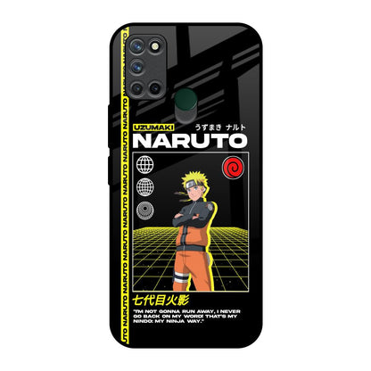 Ninja Way Realme 7i Glass Back Cover Online
