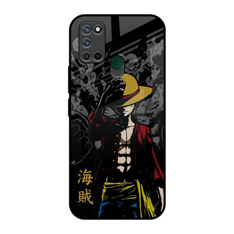 Dark Luffy Realme 7i Glass Back Cover Online