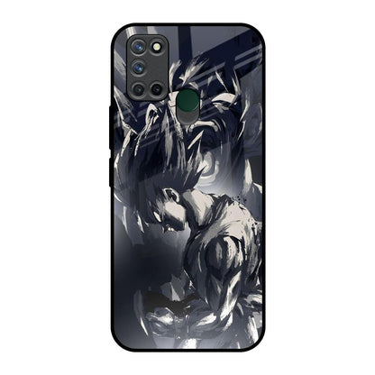 Sketch Art DB Realme 7i Glass Back Cover Online