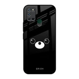 Cute Bear Realme 7i Glass Back Cover Online