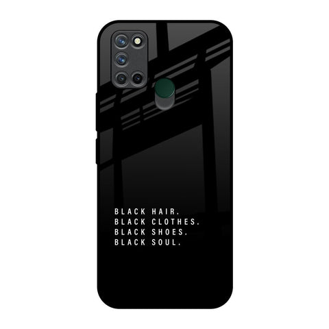 Black Soul Realme 7i Glass Back Cover Online