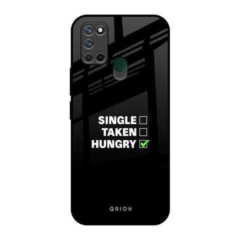 Hungry Realme 7i Glass Back Cover Online