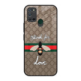 Blind For Love Realme 7i Glass Back Cover Online