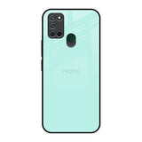 Teal Realme 7i Glass Back Cover Online
