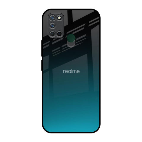 Ultramarine Realme 7i Glass Back Cover Online