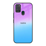 Unicorn Pattern Realme 7i Glass Back Cover Online