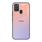 Dawn Gradient Realme 7i Glass Back Cover Online