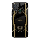 Sacred Logo Realme 7i Glass Back Cover Online