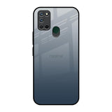 Smokey Grey Color Realme 7i Glass Back Cover Online