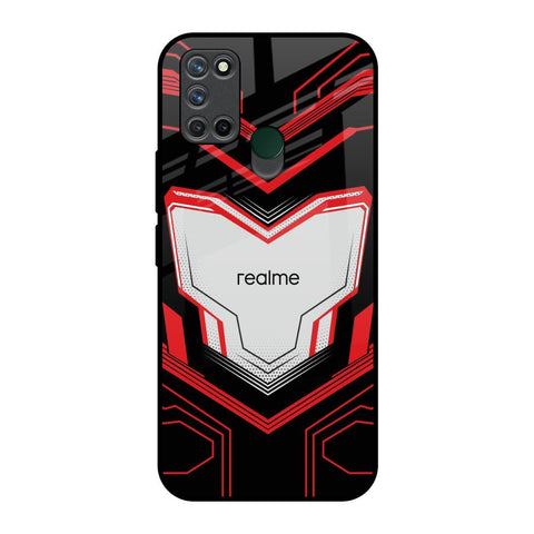 Quantum Suit Realme 7i Glass Back Cover Online