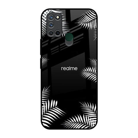 Zealand Fern Design Realme 7i Glass Back Cover Online