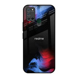 Fine Art Wave Realme 7i Glass Back Cover Online