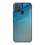 Sea Theme Gradient Realme 7i Glass Back Cover Online