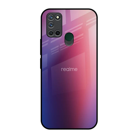 Multi Shaded Gradient Realme 7i Glass Back Cover Online