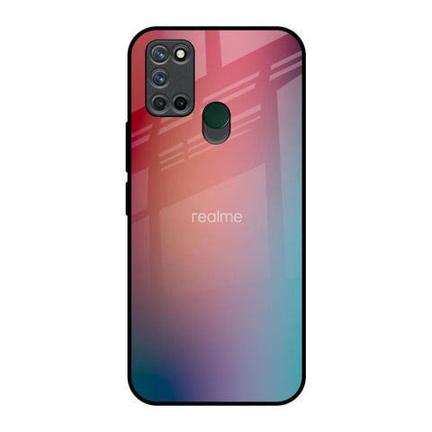 Dusty Multi Gradient Realme 7i Glass Back Cover Online