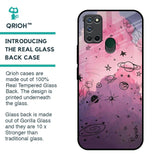 Space Doodles Glass Case for Realme 7i