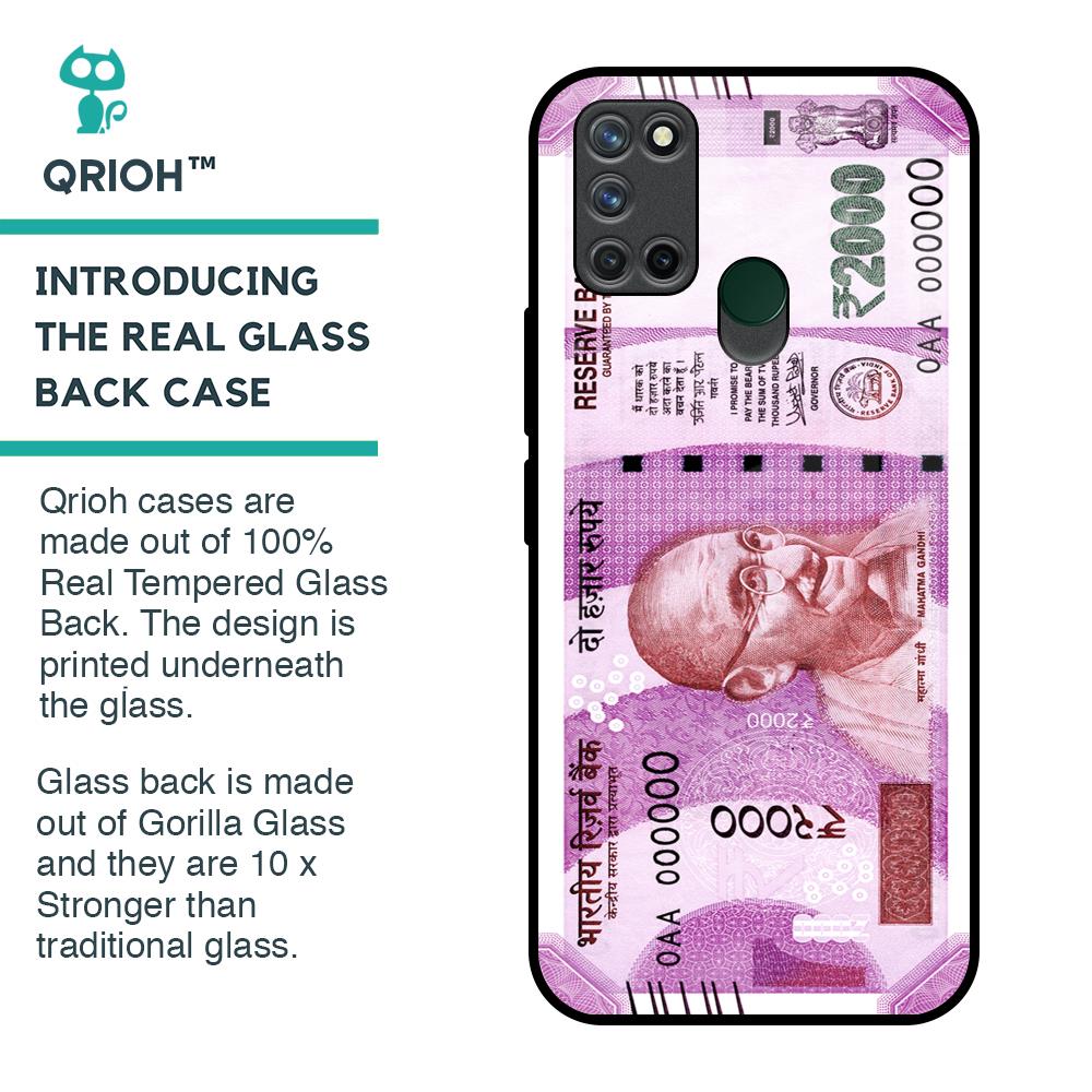 Stock Out Currency Glass Case for Realme 7i