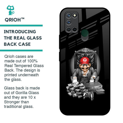 Dark Secret Glass Case for Realme 7i
