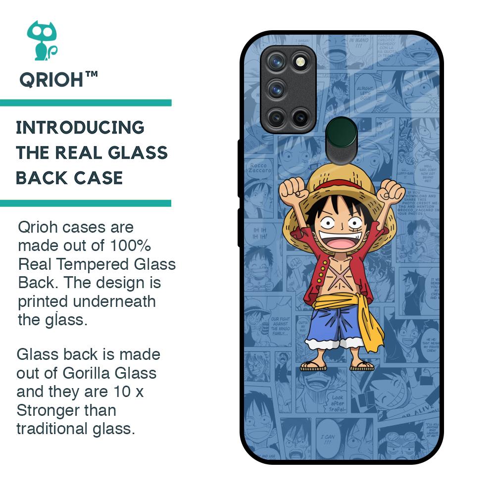 Chubby Anime Glass Case for Realme 7i
