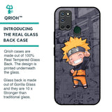 Orange Chubby Glass Case for Realme 7i