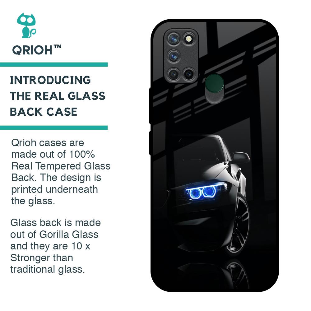 Car In Dark Glass Case for Realme 7i