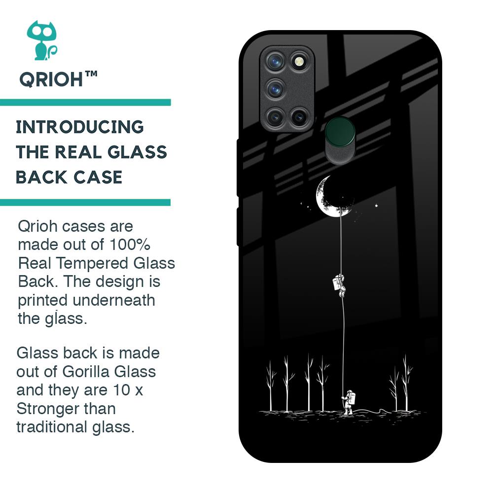 Catch the Moon Glass Case for Realme 7i