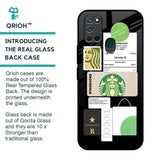 Coffee Latte Glass Case for Realme 7i