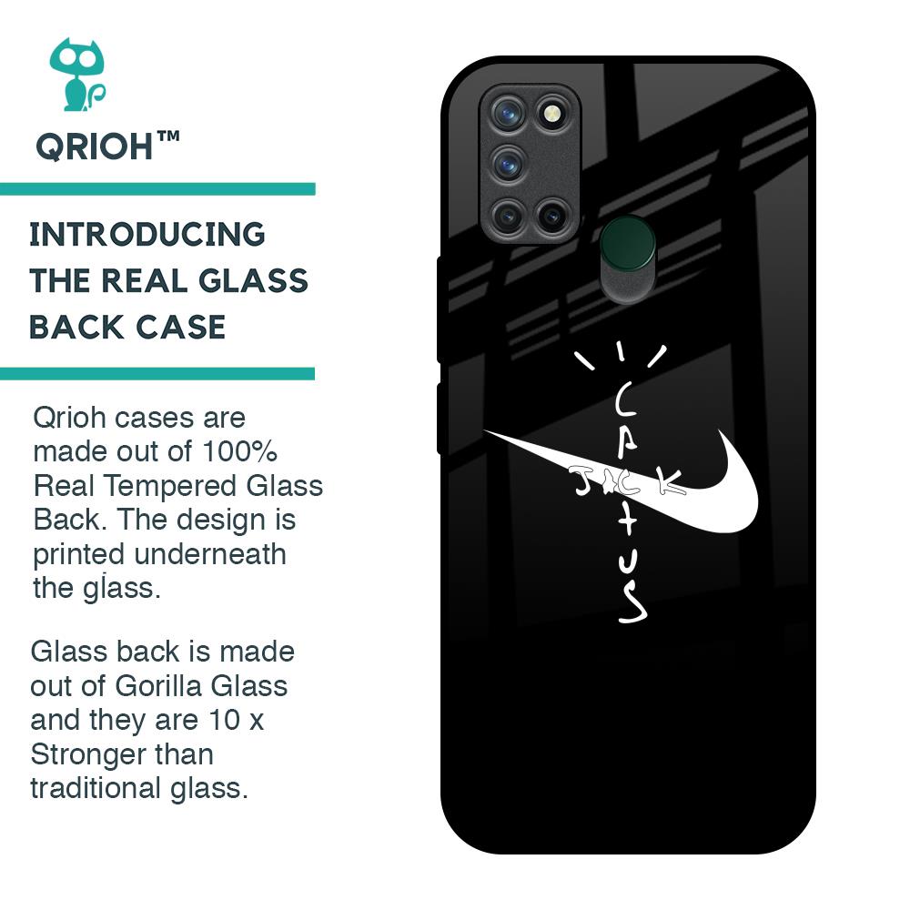 Jack Cactus Glass Case for Realme 7i