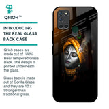 Ombre Krishna Glass Case for Realme 7i