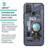 Space Travel Glass Case for Realme 7i