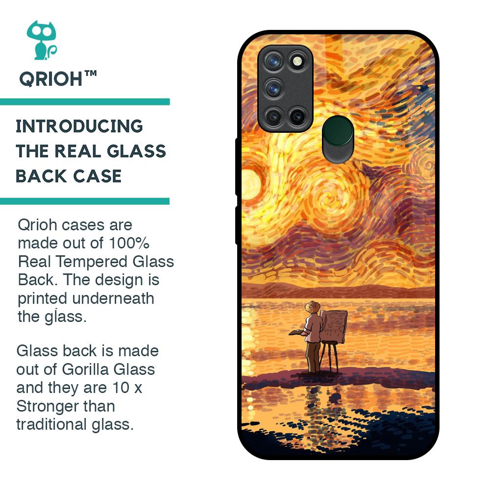 Sunset Vincent Glass Case for Realme 7i