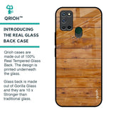 Timberwood Glass Case for Realme 7i